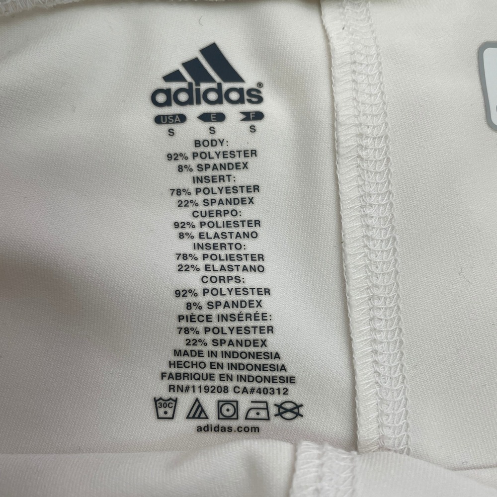 UCLA Bruins Adidas Climalite White Team Issue Tennis Skort Skirt Women's SMALL - Picture 7 of 9
